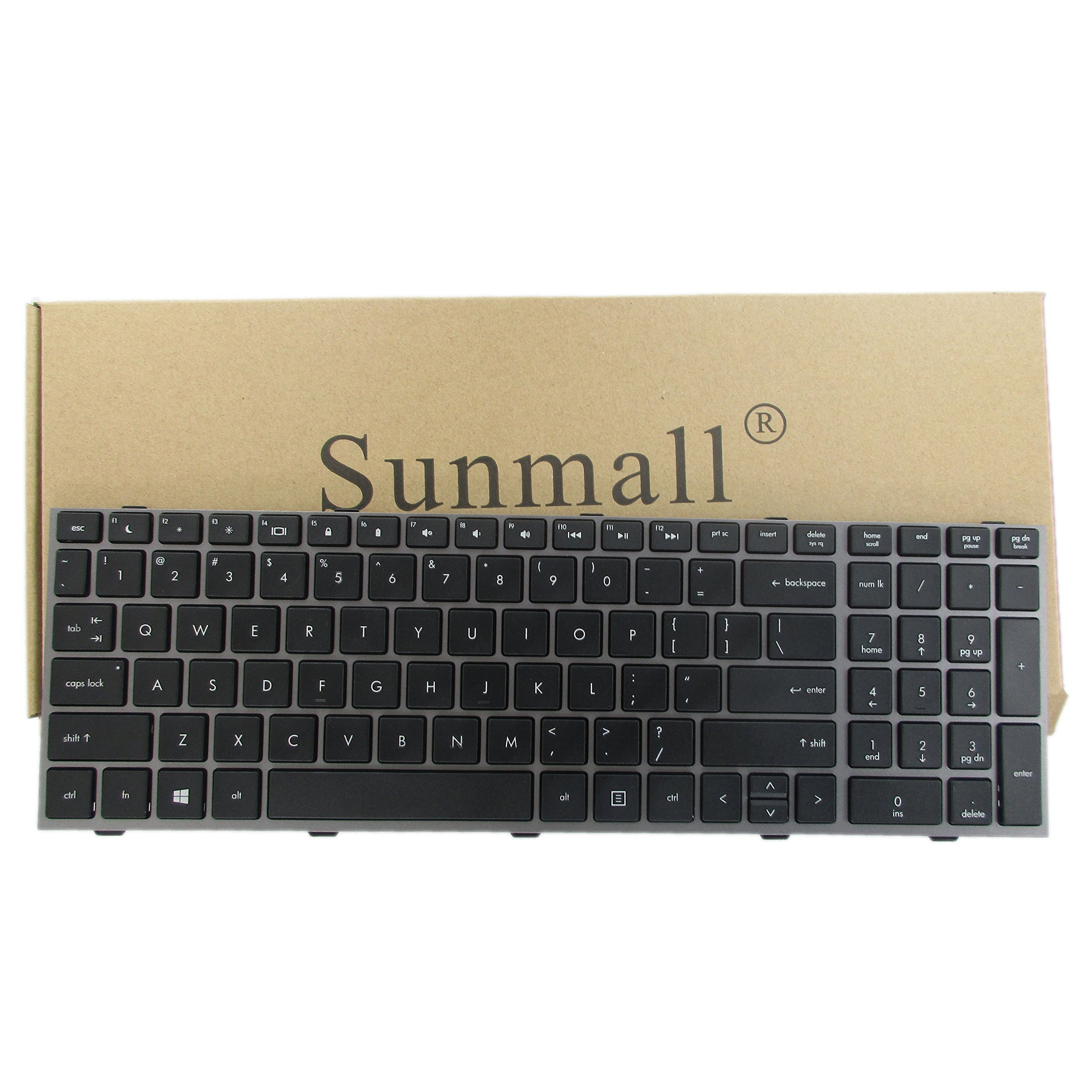 Teclado para laptop com moldura para HP ProBook 4540s 4540 4545s